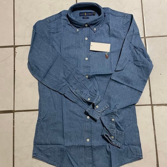 Ralph Lauren Other - Ralph Lauren Custom Slim Fit denim shirt
